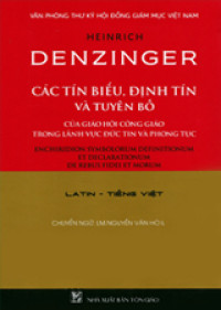 Các tín biểu, định tín và tuyên bố của Giáo Hội Công Giáo trong lãnh vực đức tin và phong tục