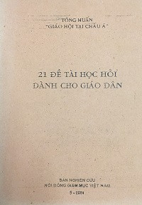 21 đề tài học hỏi dành cho giáo dân