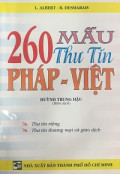 260 mẫu thư tín Pháp - Việt