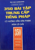 350 bài tập trung cấp tiếng Pháp