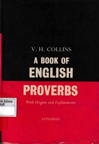A book of english proverbs with origins and explanations