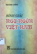 Bình giải ngụ ngôn Việt Nam