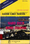 Cẩm nang Anh ngữ dành cho người giao dịch kinh doanh
