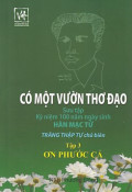 Có một vườn thơ đạo (t3) Ơn phước cả