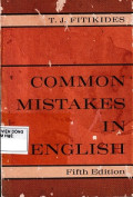 Common mistakes in English