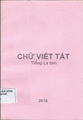 Chữ viết tắt tiếng La Tinh
