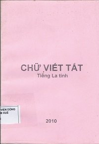 Chữ viết tắt tiếng La Tinh