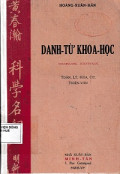 Danh từ khoa học