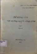 Để thông cảm với những người Công giáo (t1)