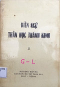 Điển ngữ thần học Thánh Kinh (t2) G - L