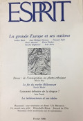 Esprit - 1990 (t2): La grande Europe et ses nations