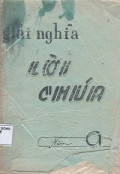 Giải nghĩa Lời Chúa - Năm A