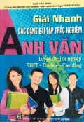 Giải nhanh các dạng bài tập trắc nghiệm anh văn