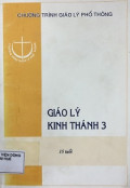 Giáo lý Kinh Thánh 3 (15 tuổi) Chương trình giáo lý phổ thông