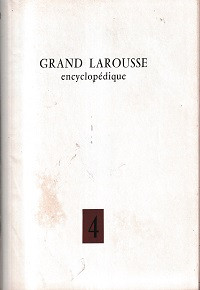Grand Larousse Encyclopédique (t4) - En dix volumes - Tome Quatrième: Desfon-Filao
