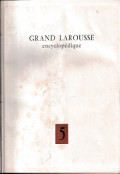 Grand Larousse Encyclopédique (t5) - En dix volumes - Tome Cinquième: Filardo-Hydrazo
