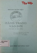 Hành trang vào đời