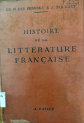 Histoire De La Litterature Francaise
