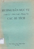 Hướng dẫn mục vụ luân lý - giáo luật - phụng vụ các bí tích
