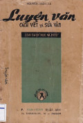 Luyện văn - Cách viết và sửa văn