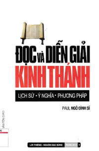 Đọc và diễn giải Kinh thánh - Lịch sử, ý nghĩa, phương pháp