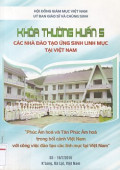 Khóa Thường huấn 5 - Các nhà Đào tạo ứng sinh linh mục tại Việt Nam