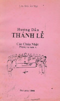 Hướng dẫn Thánh lễ (Các Chúa nhật năm B)