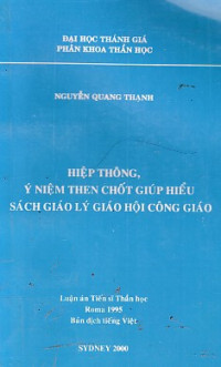 Hiệp thông - Ý niệm then chốt giúp hiểu sách Giáo lý Giáo hội Công giáo