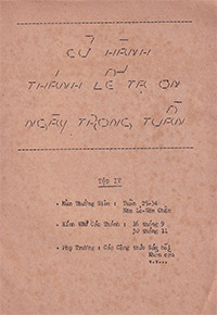 Cử hành Thánh Lễ Tạ Ơn - Ngày trong tuần thường niên (t4)