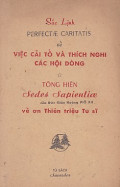 Sắc lệnh việc cải tổ thích nghi các Hội Dòng - Tông hiến về ơn Thiên triệu Tu sĩ