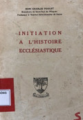 Initiation a L'Histoire Ecclesiastique