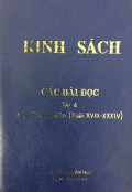 Kinh sách - Các bài đọc (t4) Mùa thường niên (tuần XVIII - XXXIV)