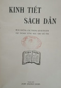 Kinh Tiết Sách Dẫn