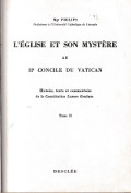 L'église et Son Mystère (t2)