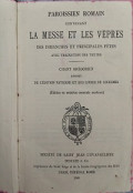 La Messe et les Vêpres