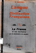Langue et Civilisation Francaises