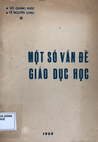 Một số vấn đề giáo dục học