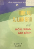 Mục vụ và Linh đạo về hôn nhân gia đình