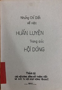 Những chỉ dẫn về việc huấn luyện trong các Hội Dòng