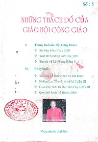 Những thách đố của giáo hội công giáo (s5)