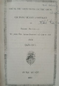 Những thư chọn trong các thư chung - Các Đấng Vicariô Apostôlicô (q1)