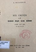 Nói chuyện về Giáo dục gia đình