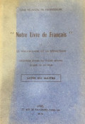 Notre Livre de Francais