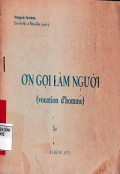 Ơn gọi làm người (Vocation D'homme)