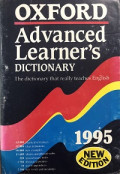 Oxford advanced learner's Dictionary