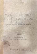 Parole de Dieu our chaque jour (Tome 2)