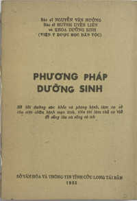 Phương pháp dưỡng sinh