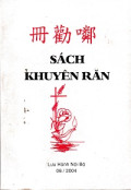 Sách khuyên răn