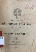 Sách Tháng Rất Thánh Trái Tim Đ.C.G và Giờ Thánh