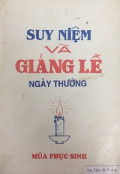 Suy niệm và giảng lễ ngày thường - Mùa Phục sinh